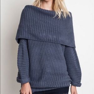 NWOT Anthropologie Moth cowl neck sweater Size M